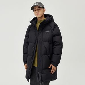 Three Proof Down Jacket 남자 90 White Duck Down Men 's Mid Length High-End Deading Men's Winter Jacket