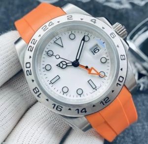 Herrkvinnor Air King Explorer Watch Automatisk mekanisk rörelse tittar på full rostfritt stål glidklipp keramiska safir armbandsur super