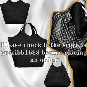 12a 확실한 거울 품질 디자이너 여성 Lcare 쇼핑 가방 Maxi Black Tote Bag 부드러운 양고기 퀼트 지갑 고급 핸드백 정품 가죽 복합 가방
