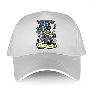 Ball Caps Baseball Cap Einstellbar Baumwolle Mode Hüte Männer Psychobilly To The Bone Original Neuheit Lustige Design Sommer Freizeit Hut