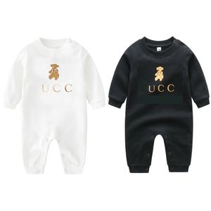 Baby Onesie Spring and Autumn Cotton Crawling Clothes Baby Spring and Autumn Cotton Full Moon Clothes Baby Onesie Long Sleeve Outside To Wear