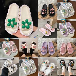 Designer Sandals For Men Women 2024 Rubber Slides Red Flat Slippers Green Striped Sandal Sliders Mens Ladies Slipper Luxury Floral Shoes