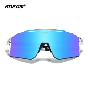 Sunglasses Arrived Brand KDEAM Fashion Cycling Goggles TR90 Frame Bicycle Bike Sports Eyewear UV Protection Women Fun Shades UV400