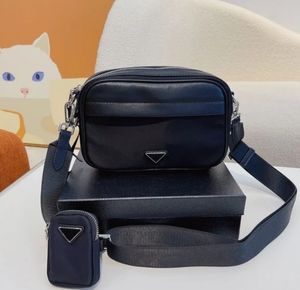 Sacos de câmera dos homens crossbody designer ombro smartphone cruz corpo luxo aba couro náilon