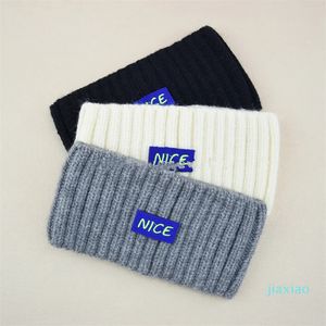 Sport Kniting Woolen Headband Zima Solidna szeroka opaska do włosów ciepłe ucha szydełkowane turban headprap fryzur