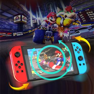 スイッチコンソール/Joycon NSスイッチゲームパッドコントローラーの高品質ワイヤレスBluetoothゲームパッドコントローラーJoystick/Nintendo Game Joy-Con with RGB Lighting