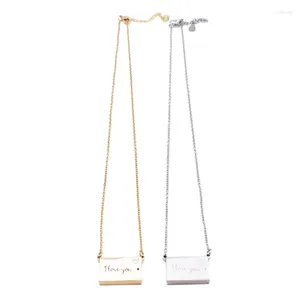 Pendant Necklaces Y1UE DIY Printing Necklace Adjustable Length Gift For Valentine's Day