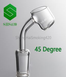 DAB NINJA QUARTZ BANGER Kvinnlig marken Clear Joint 101419mm 45 graders OD215 eller 155mm skåltjocklek 2mm DAB RIGS9878767