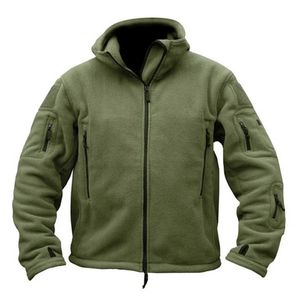 Winter Fleece Jacket Mens Sports Tactical Combat Military Outdoor Handing Polar 240108