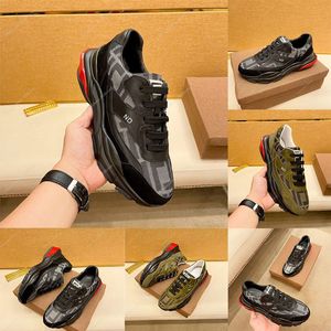 Fend D high version designer shoes high-end fashion brand new men and women casual shoes all the trend sports classic thick sole leisure daddy men's shoes 38-44