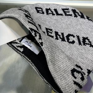 Balenciage Hat Letter Logo Oficjalna strona 1: 1 czapka 2023 Zimowa luksusowa designerka dzianinowa kapelusz dla mężczyzn i kobiet