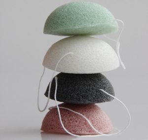 2PCS Konjac Sponge Naturalne piękno Exfoliator Oczyszczona Konjac Puff Makijaż Makijaż do czyszczenia do mycia twarzy 5641563