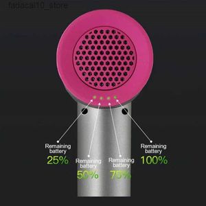 DS vs Kurutucular 1000W Kablosuz Soğuk Sıcak Şarj Edilebilir Ev Üfleme Düşük Güç Profesyonel Kablosuz Saç Kurutucu Hava Sarısı Q240109 MIX LF