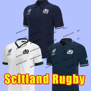 2023 2024 İskoçya Rugby Formaları 23 24 Vintage Milli Takım Rugby Gömlek Polo T-Shirt Kelime Kupası Tişörtü Ev Uzak Ligi Sevens Eğitim Pantolonu _Jersey
