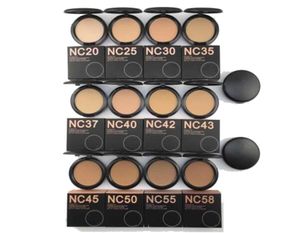 M Face Makeup NC 12 Color Pressed Powders Puffs Foundation 15g Matte Natural Facial Powder8487873