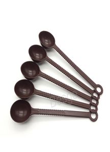 10g Plastic Measuring Spoon Coffee Stir Spoons Icecream Dessert Spoon Long Handle Juice Milk Tea Stirrers Scoop Kitchen Tools BH68267035
