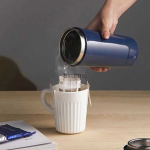 Electric Kettles Portable Electric Kettle Thermal Cup Travel Water Boiler Temperaturkontroll Smart vattenkokare Termos för hem och utanför YQ240109