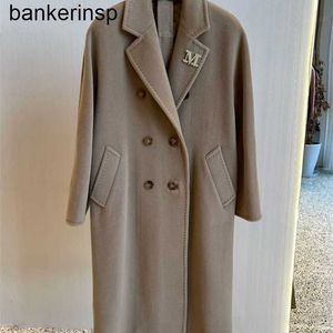 Cashmere Coat Maxmaras Labbro Coat 101801 Pure Wool New 13 Full Color Classic 101801 breasted Cashmere for Men and Women's High end LongGP2U