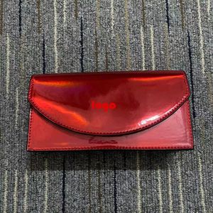 Mode elegant kvinnor väska röd färg cl koppling väska hög kvalitet slitstark handväska v dag trendig väska