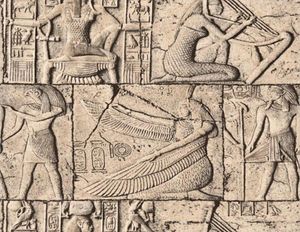 Carta da parati impermeabile in PVC goffrato retrò 3D Egitto Cultura antica Muro di pietra Murale Scultura classica Rotoli di carta da parati 3D8079109