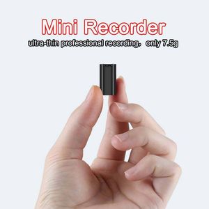 Mini penna USB ad attivazione vocale 16/32GB Dittafono digitale Audio vocale HD Riduzione del rumore Registratore Lettore MP3 Registrazione WAV Elettronica