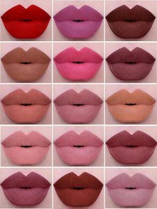 2018 Lip Makeup Long Lasting Lips Matte Lipstick Nude Cosmetic Moistourzing Lip Tint Tattoo Matte Liquid Lip Gloss Make Up1302967