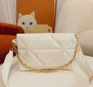 Pradity Chain Triangle Designer Bag Borse a tracolla in pelle Hip Donna Borsa a tracolla di lusso con patta Moda Flip Cover Borse a tracolla Portafogli