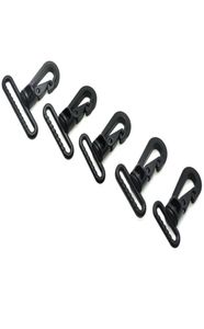 50pcslot Plastic Swivel Snap Hooks Buckle for Backpack Belt Straps Briefcase Strap Clasp Garment5880826