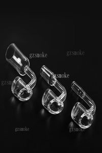 100 Real Quartz Banger o grubości 4 mm 9045 stopni Rig Rig DAB Rigs DOBELES Club Paznokcie 14 mm 18 mm męskie kobiety bangers mocno bong dabbe7206043