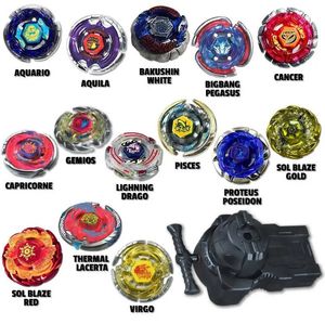 B-X Toupie Burst Beyblade Spining Top L-Drago Gold 4D Top Metal Fusion Fight Master Launcher BB28 BB70 BB69 BB80 240108