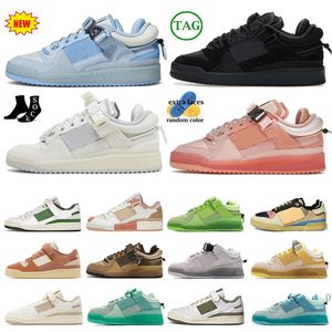 Designer Low Flat Bad Bunny Forum 84 Casual Shoes Buckle Back to School Last Forums Pink Easter Egg Hazy Copper Men Women Platform Youth OG Sneakers Skate