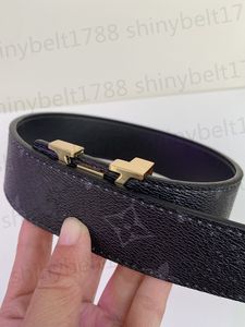 Belts Fashion Designer Belts Men Womens Big Gold Buckle Genuine Leather Belt Lattice Printing Without Box 20 Color 8cm Width257z