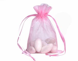 100 Stück Organza-Verpackungsbeutel, Schmuckbeutel, Hochzeitsgeschenke, Weihnachtsfeier, Geschenkbeutel, 9 x 12 cm, 36 x 47 Zoll5889841