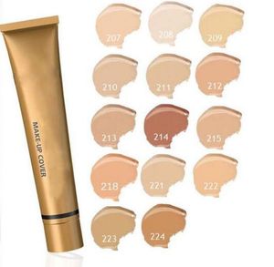 Concealer foundation makeup cover 14 färger primer bas professional face de makeup contour palette9600850