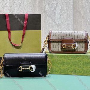 Handväska Designer Bag Axel Bag Chain Tygväska med plånbokskorthållare Högkvalitativ modeläder Crossbody Bag Underarm Bag 752002