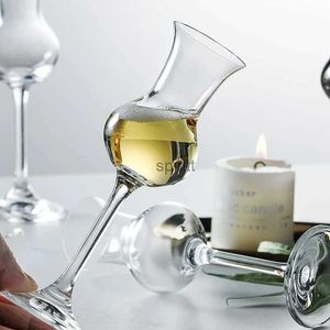 Vinglasglasögon Crystal Whisky Wine Cup Goblet Copita Nosing Glass Rum Likör Lukt Tasting Glass Brandy Tulip Party Wedding Champagne Glasses YQ240109