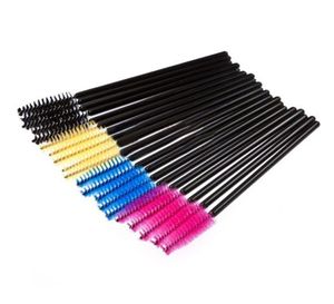 ting 1000pcs Eyelash Extension Disposable Eye lashes Make Up Brushes Eyebrow Mascara Wand Applicator flexible can be bent5183238