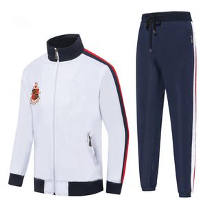 2024 Herrspårspår broderi Polo Spring Autumn Sweatshirts Jogger Sporting Suit Mens Sportswear Set Plus Size M-2XL