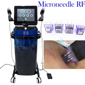 RF Fracionária Micro Agulha Morpheus8 Máquina 4 Pontas Microagulhamento com Radiofrequência Levantamento Facial Remoção de Estrias Tratamento de Cicatrizes de Acne