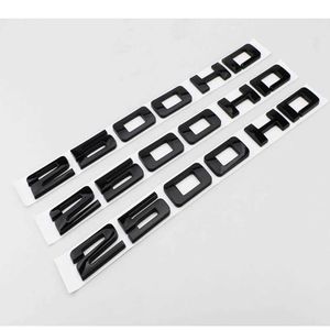 Car Stickers Car 3D ABS Chrome 2500 HD Decals Sticker For Chevrolet GMC Silverado 2500HD Sierra Yukon Car Trunk Letters Badge Emblem Stickers