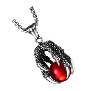 Pendant Necklaces 1PC Creative Dragon Claw Necklace Stainless Steel Male Neck Jewelry