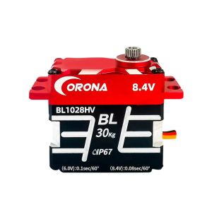 BL1028HV 5.0-8.4V HV Full metallborstlös servo Vattentät höghastighet Högspänning servo för racing RC-bil