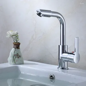 キッチンの蛇口は流域と冷たい水蛇口浴室キャビネットシングルホールウォッシュベイシン衛生用品