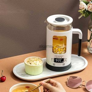 Electric Kettles 600ML Electric Kettle Multifunctional Health Preserving Pot Glass Boiled Tea Pot Portable Heating Cup Travel Warm Kettle 600W YQ240109