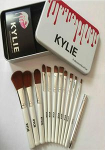 Factory Direct Whole12 Makeup Brush Set Eye Shadow Portable Makeup Tools for Valentines Day Gifts With Box7525363