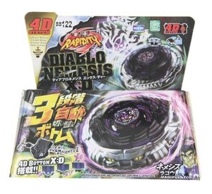 BX TOUPIE BURST BEYBLADE Spinning Top Metal Fusion Masters Diabl Nemesis XD BB122 fury 4D STAR STARTER SET WITH LAUNCHER 2207189441845