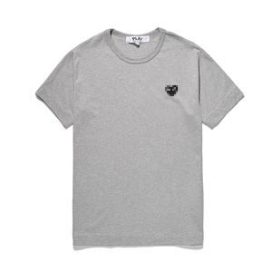 Designer TEE Com Des Garcons PLAY White Heart Small Logo CDG Heart Unisex Japan Best Quality EURO size