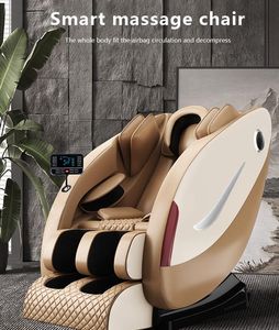 Popular AI Voice Hot Selling Electric Pu Leather 4d Zero Gravity Recliner Massage Chair