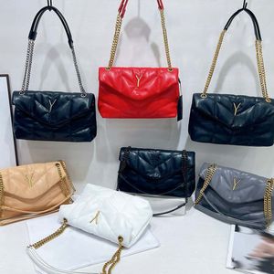 10A Loulou Puffer Bag Luxury Designer Handbags China Shoulder Bag for Women Cloud Sheepskin Crossbody Bagキルティングソフト高品質のトートハンドバッグ財布財布