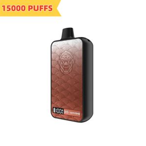 Toptan Elektronik Sigara Vaper Jam Kral CKS Energon Vape 15000 Tek Kullanımlık 24ml Önceden Doldurulmuş 650mAH Ekran Görüntüleme E Sıvı Vape Kutusu Vs Puff 16K Vape